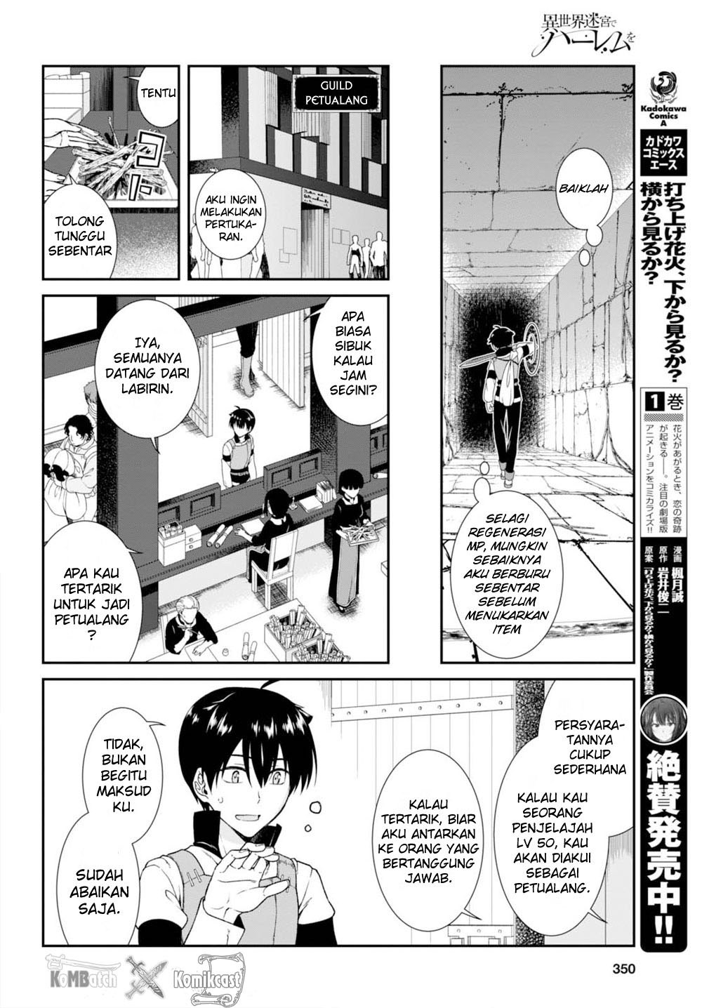 Isekai Meikyuu de Harem wo Chapter 05 Gambar 15
